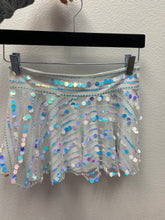 Load image into Gallery viewer, Iridescent White Skirt